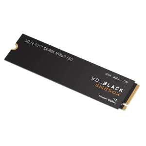 Vizualizare unghiulară a SSD-ului Western Digital Black SN850X 8TB NVMe - Solid State Drive (SSD)