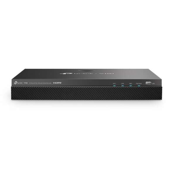 Sieciowy rejestrator wideo (NVR) TP-Link VIGI NVR2008H-8MP czarny