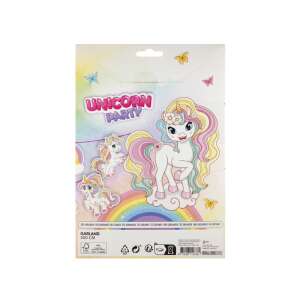 Unicorn papierová girlanda, 3 m, 14 vlajok 109981512 - Párty dekorácie