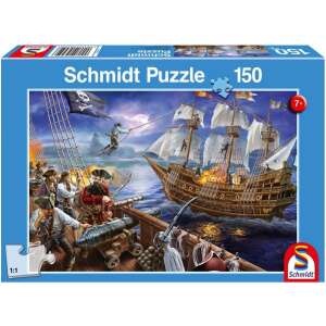 Schmidt Puzzle - Kalózok Csatája - 150 darabos puzzle doboz - Schmidt