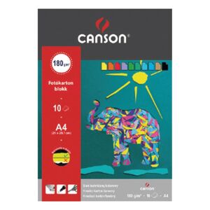 Canson Színes Fotókarton - A/4 - 160 gr - 10 ív