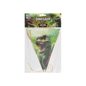 Dino-Papiergirlande, 3 m, 7 Wimpel 109986306 - Partydeko