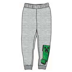 Minecraft gyerek szürke jogging nadrág Creeper mintával, 10 éves/140 cm méret - Mojang