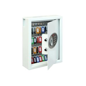 Phoenix KS0032E Elektronischer Schlüsselschrank mit 48 Schlüsselkapazität - Weiß 141665682 - Schlüsselkästen