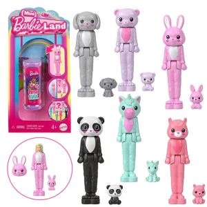 Mattel Mini BarbieLand Cutie Комплект кукли изненада с аксесоари - Mattel