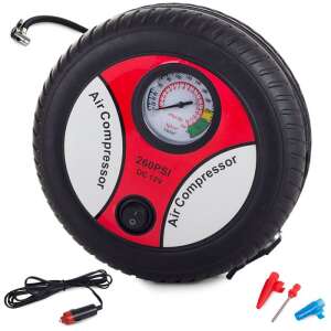 Autós kompresszor 12V-os lcd kijelzővel