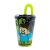 Pahar cu pai plastic Minecraft, 430 ml Verde 430 ml 39474820