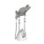 Angled View of WinningStar Standing Garment Steamer
