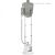 WinningStar Standing Garment Steamer, Back View