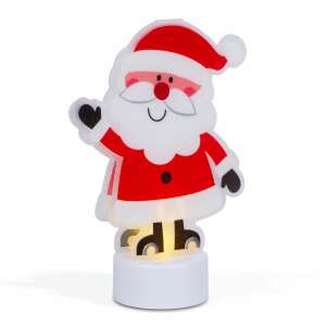 Lumină LED de Crăciun, Moș Crăciun, funcționare pe baterii, alb cald, decor festiv de masă - Nonbrand Decorațiuni de Crăciun