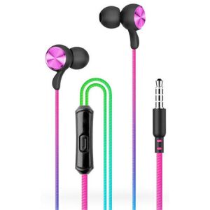 Setty SPD-J-313 szívárvány színű vezetékes fülhallgató 3.5mm jack csatlakozóval - Setty