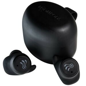 Boompods Soundwave Ocean TWS Bluetooth fülhallgató töltőtokkal - fekete - Boompods