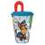 Paw Patrol Chase All Right straw cup, 430 ml, plastic, with lid, BPA free