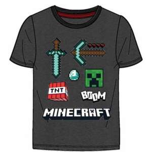 Minecraft gyerek rövid póló, felső 12 év/152 cm