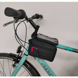 KPC Kerékpár váztáska okostelefon tartóval, kerékpárra szerelve - Kerékpár kiegészítő