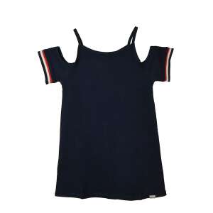 Boboli sötétkék vállpántos lány ruha, 116 cm-es méret - Boboli