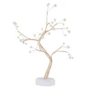Lampă de masă LED Bonsai cu perle, lumină albă rece - Lămpi decorative