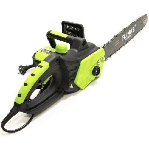 Fierăstrău electric cu lanț Flinke FK5050 3200W, verde și negru, ghidaj 405 mm, ulei 10W30