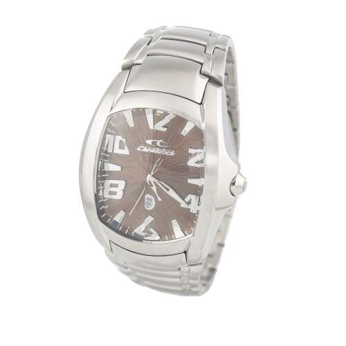 Chronotech CT7988M-65M Férfi Karóra, 41 mm rozsdamentes acél barna számlappal - Chronotech
