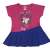 Disney rövid ujjú Kislány ruha - Minnie Mouse #rózsaszín-kék 30489280}