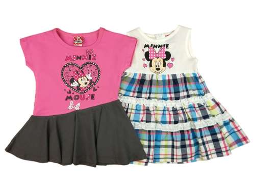 Disney rövid ujjú Kislány ruha - Minnie Mouse #rózsaszín-kék 30489280