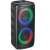 Super Bass KTS-1296 Bluetooth hangszóró LED világítással, oldalnézet