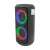 Super Bass KTS-1296 Bluetooth hangszóró LED világítással, oldalnézet