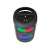 Super Bass KTS-1296 Bluetooth speaker with LED lights, top view