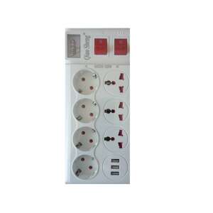 Smart Power Extender so 7 zásuvkami s 3 nadprúdovou ochranou USB