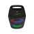 Super Bass KTS-1266 portable Bluetooth speaker with LED lights, top view