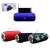 H@F HF-F666 Bluetooth speaker with phone holder, blue, red, black, camo