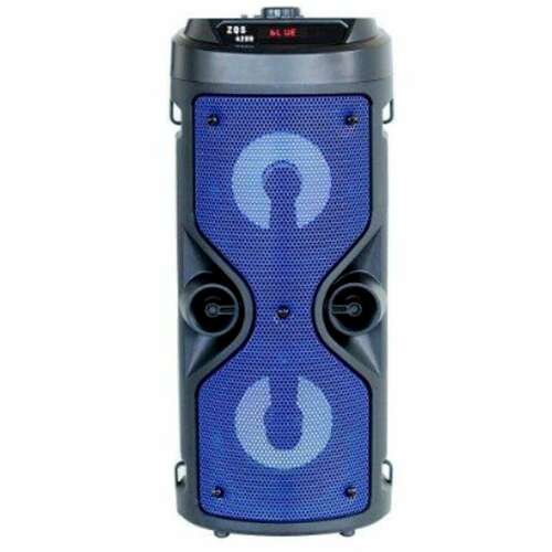 Difuzor Bluetooth wireless portabil Super Bass de 30 W albastru