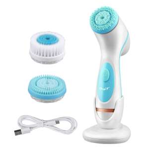 3 az 1-ben Elektromos Arctisztító Kefe - Mélytisztítás, Masszázs, Kollagén Regenerálás