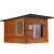 Cool flat-roofed insulated Cat House with scratching post and name plate- In several colours 38557986