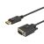 Cablu Savio DisplayPort - D-Sub (VGA) 1,8m negru (SAVIO CL-92) 58482214