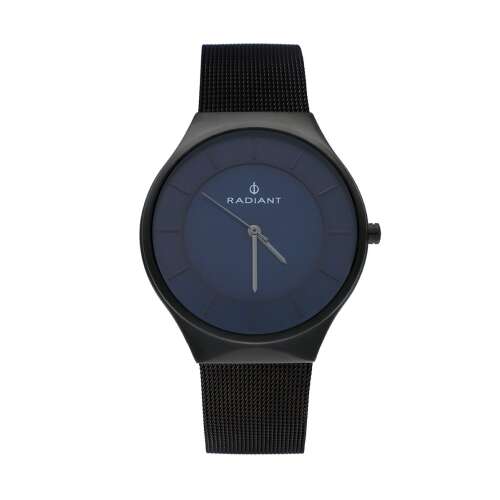 Férfi Radiant RA531601 karóra, 41 mm, fekete, kék számlappal, szövet szíjjal - Férfi óra