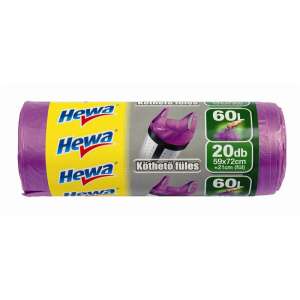 Hewa 60 l köthető füles szemeteszsák (20 db)