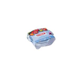 PYREX IRRESISTIBLE kerek Jénai tál, üveg fedővel 1,4 L (1l , 0,4l )
