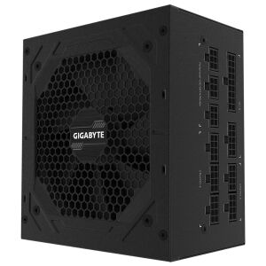 Gigabyte P850GM 850W 80+ Gold Modulares Netzteil Winkelansicht - PC-Netzteile