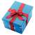 LEITZ Click&Store A4 Aufbewahrungsbox, blau, mit rotem Band