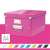 LEITZ Click&Store A4 Aufbewahrungsbox, rosa, mit Farbauswahl