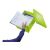 Зелена кутия с размер A4 на LEITZ "Click&amp;Store" 58242266