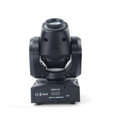 RGB LED Mini Beam Moving Light, vedere din față a produsului