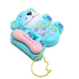 Zenélő interaktív játék telefon, zenélő játéktelefon maci formával - Nonbrand Interaktív gyerek játék