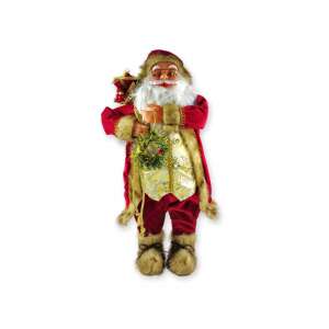 Decorative festive de Craciun Mos Craciun in haine rosii 60cm 110083763 - Nonbrand Decorațiuni de Crăciun