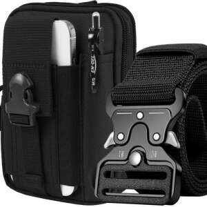 Taktický opasok s taškou, 13 x 5 x 17 cm