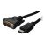 Lanberg HDMI - DVI-D Kábel Közelről, Nagy Felbontású Kábel