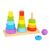 Tooky Toy Fa játék toronyépítő 3 dbos szett Montessori Pasztell 110087866