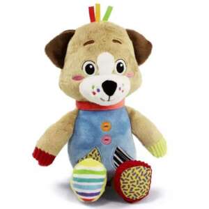 Clementoni baby for you Pete a kutyus plüss játék, 0+ hónapos, multiszenzoros fejlesztés, biztonságos anyagok, puha plüss, részletes kialakítás - Clementoni
