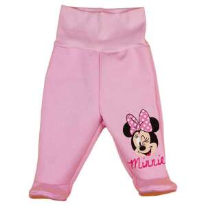Rózsaszín Minnie egér baba nadrág lábfejjel, puha pamut keverék - Baba & Gyerek divat